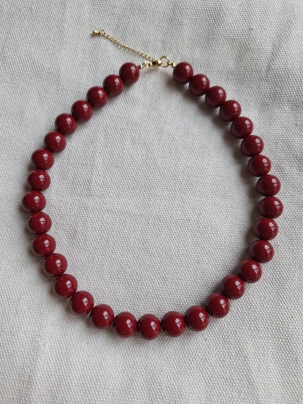Bubbelketting Burgundy