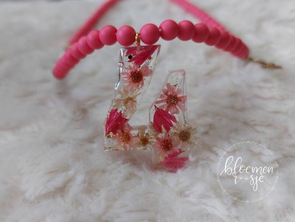 Cijferketting Roze