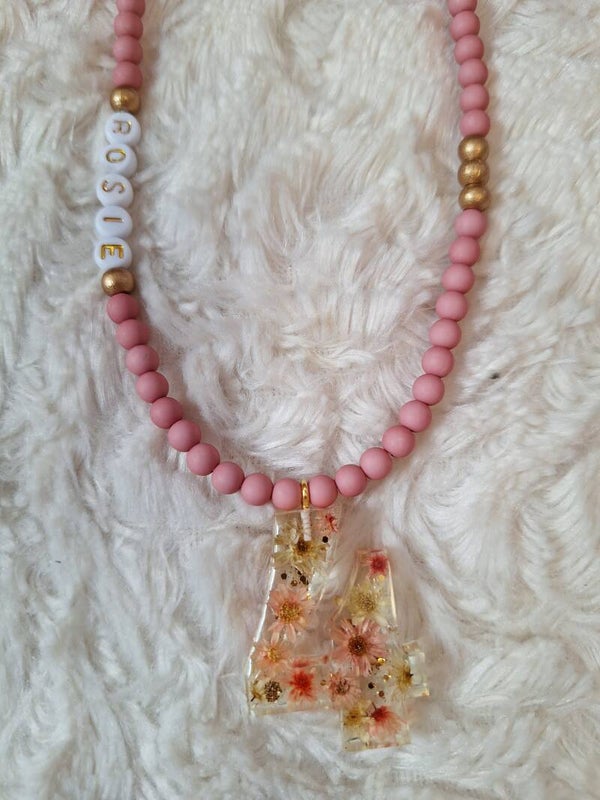 Cijferketting Oudroze
