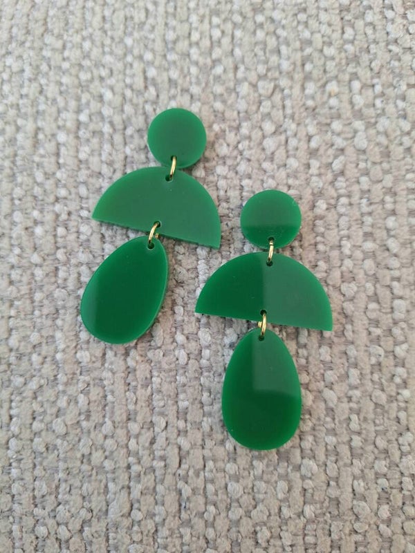 Oorbel Sela Groen