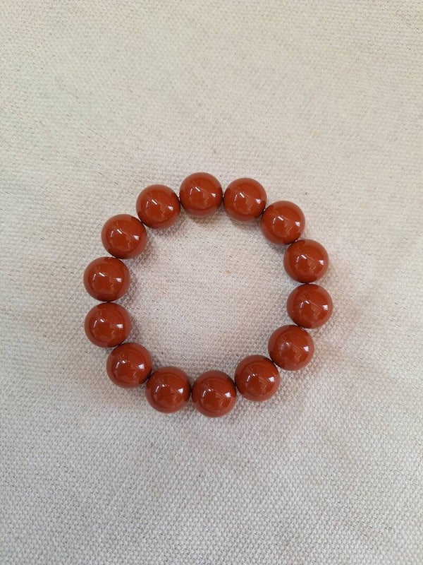 Bubbelarmband Roodbruin