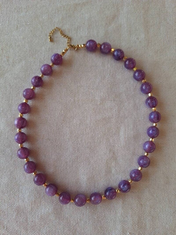 Ketting Paars Sparkle