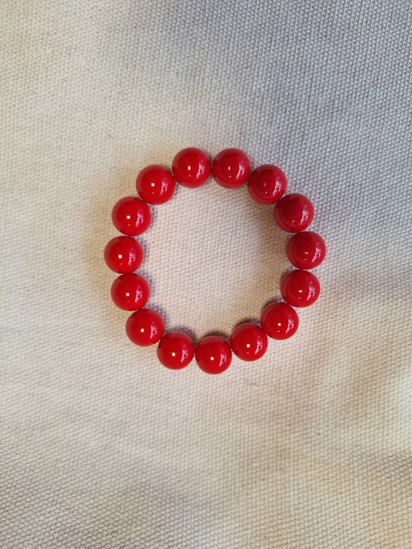 Bubbelarmband Rood