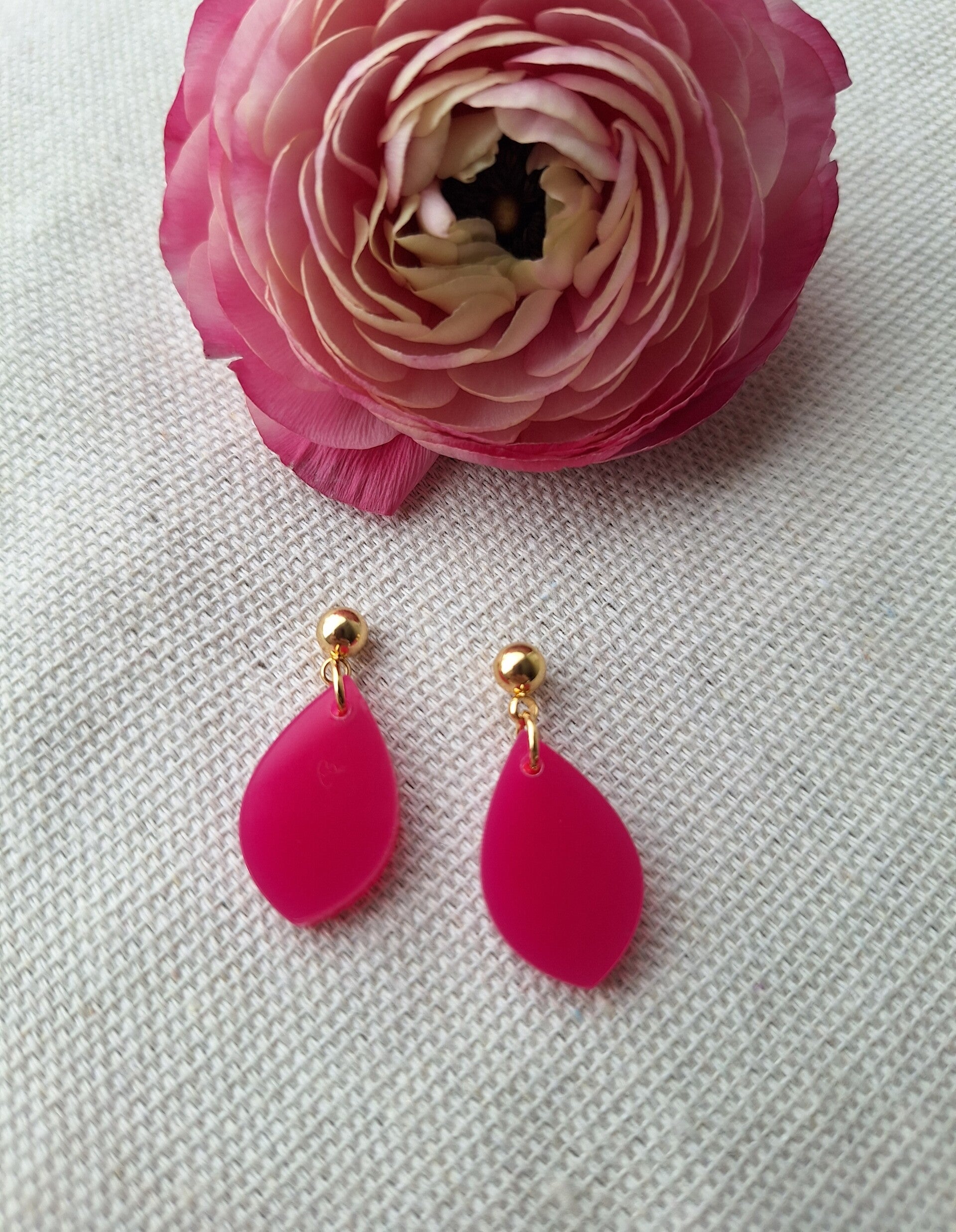 Oorbel Lot Roze