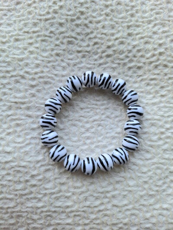 Bubbelarmband Zebra