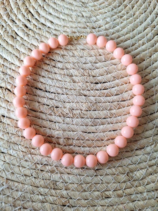 Bubbelketting Neon Zalm