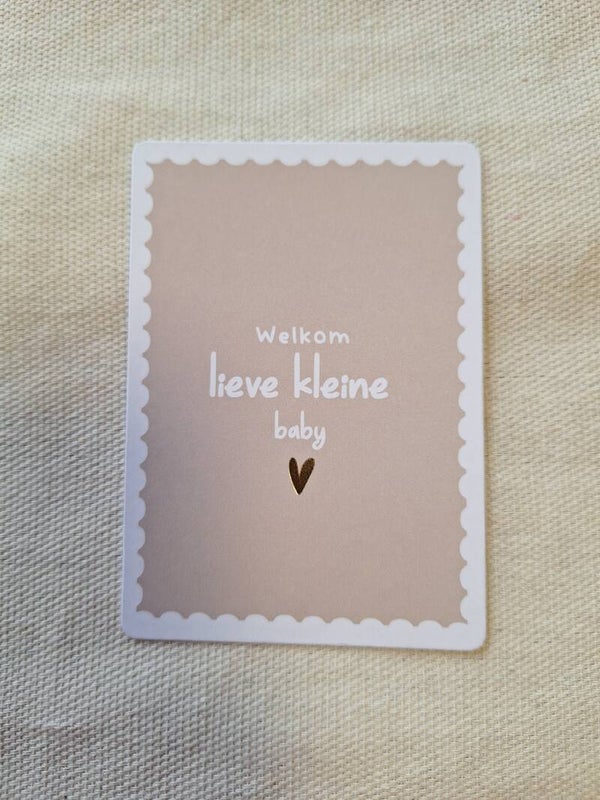 Kaartje A7 Baby