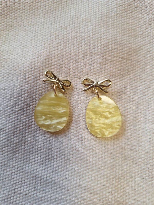 Oorbel Anna Lichtgeel