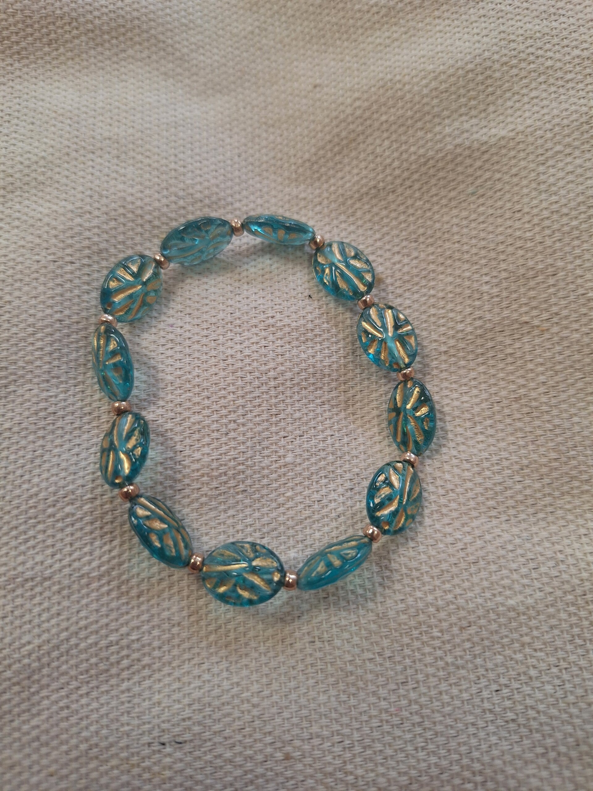 Armband Zeeblauw