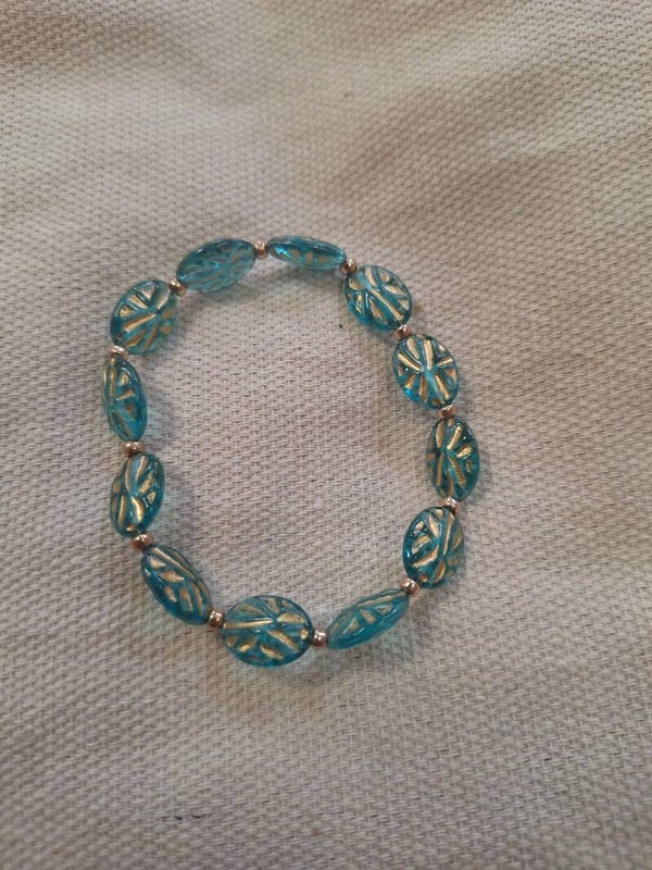 Armband Zeeblauw