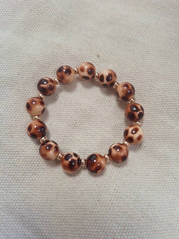 Armband Panter rond