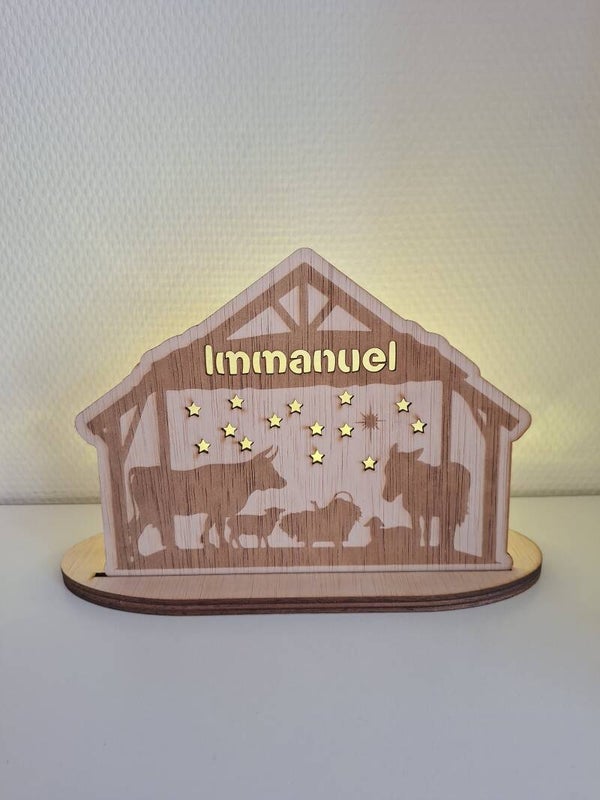 Kerststal Immanuel