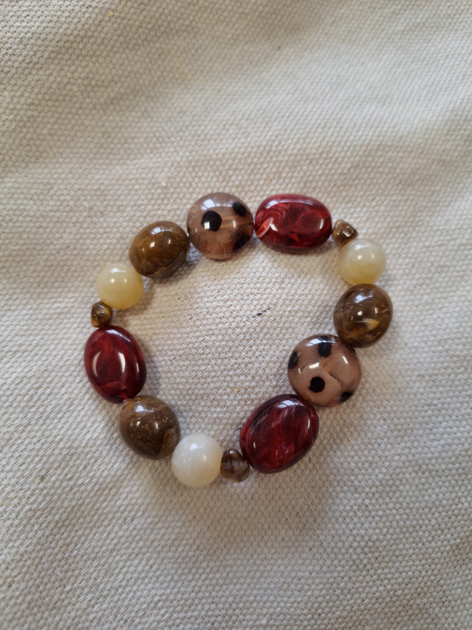 Kralenarmband Autumn Mix