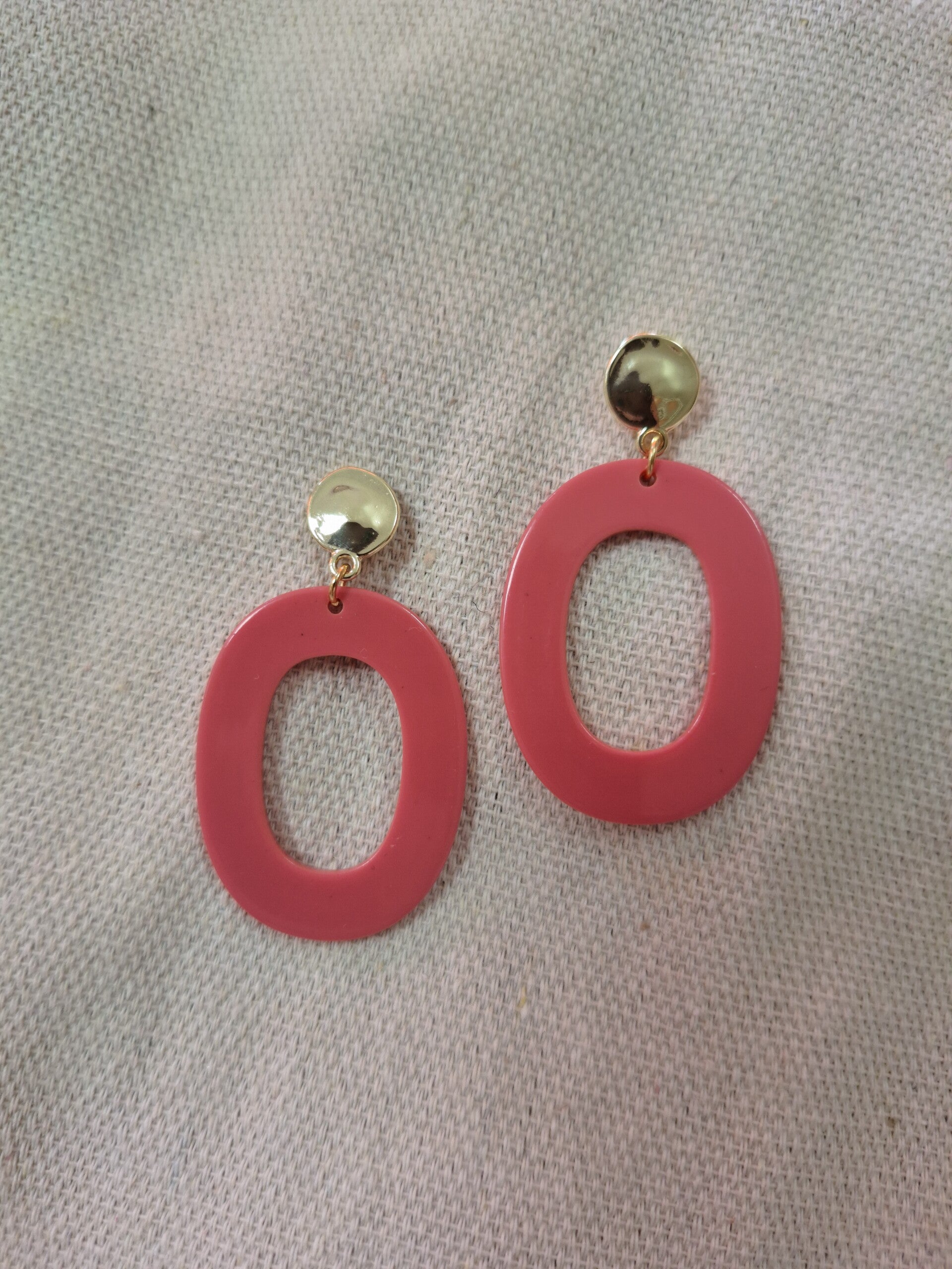 Oorbel Roze