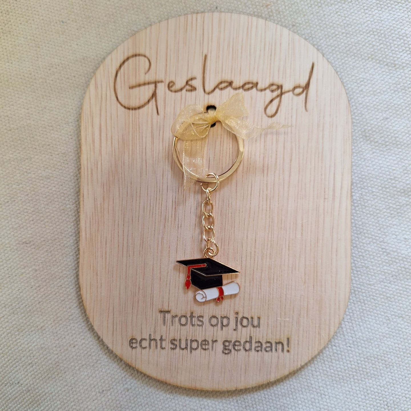 Sleutelhanger Geslaagd
