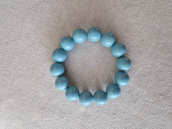 Bubbelarmband Zeeblauw