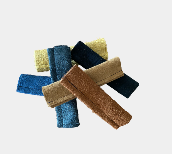 Voorwerpen set leder suede V3- 3 stuks