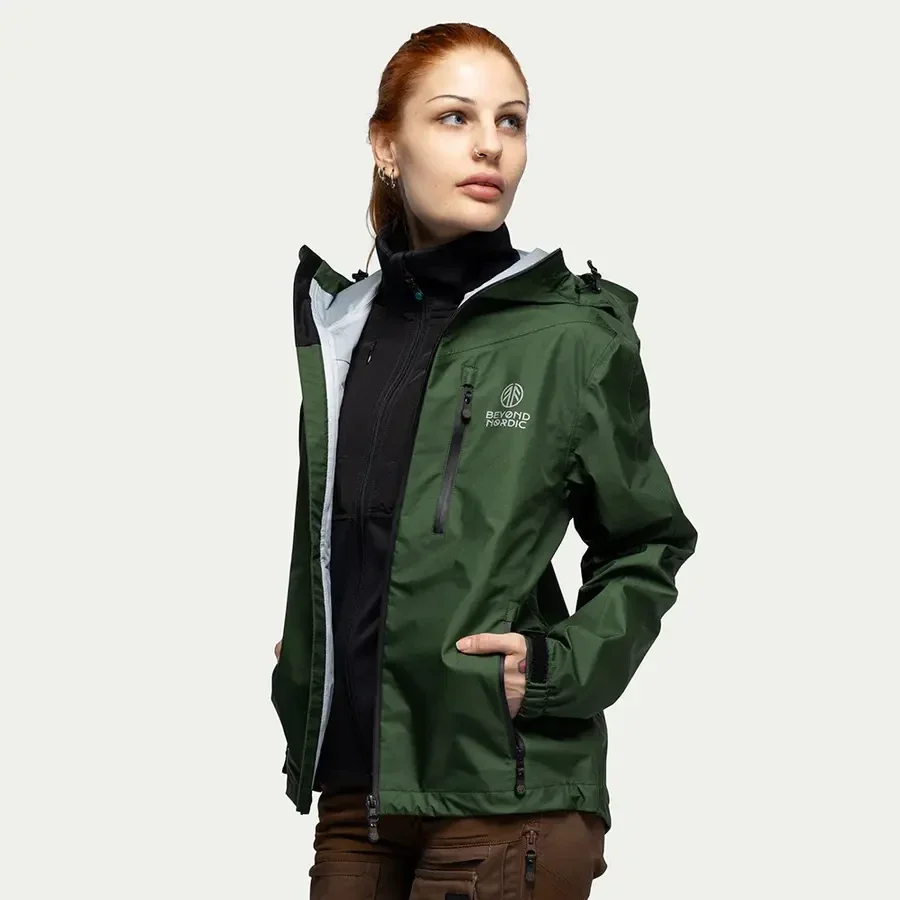 BN301 v2 3L Lightweight Shell Jacket dames "Pine Grove"