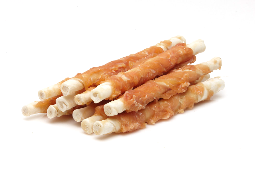 kauwstaaf met kipfilet 20 cm 500gr