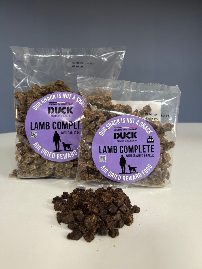 Duck air dried reward food lam