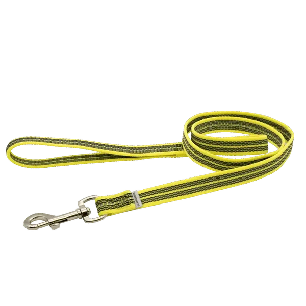 Sprenger Gecoate Lijn met Handvat rubber/nylon 120cm - neon geel