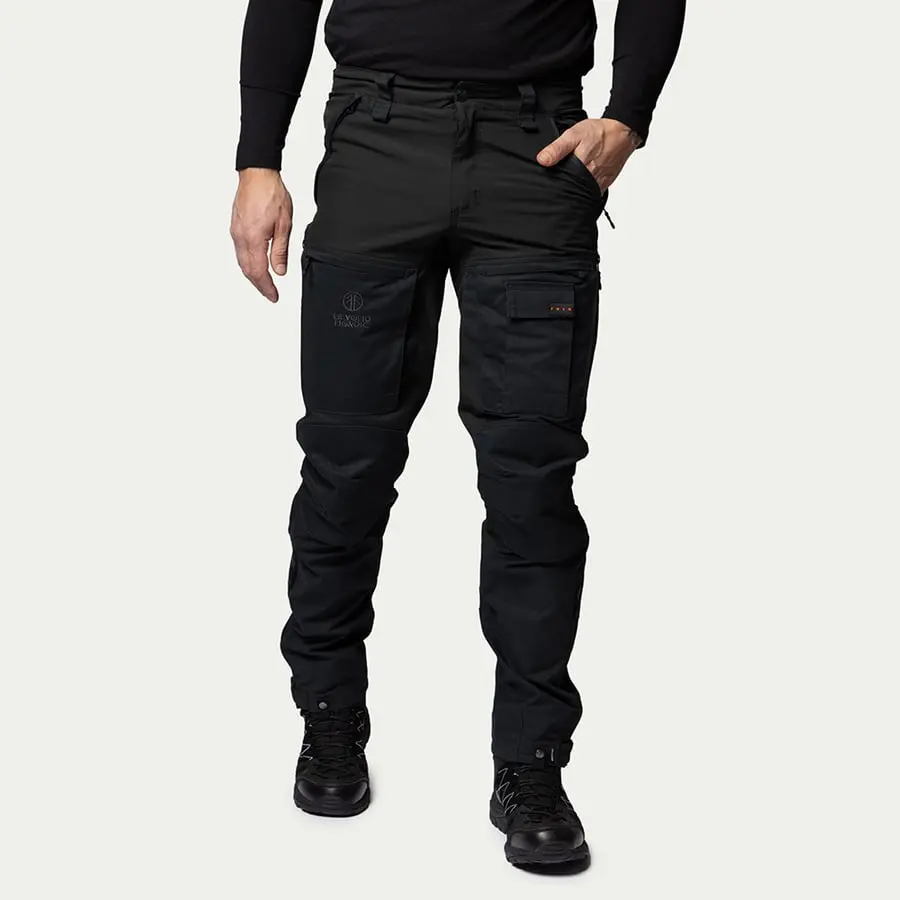 BN001 v2 Wandelbroek Heren "off black"