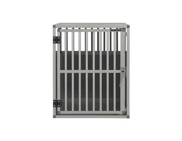 Hundos autobench recht model 100x55x67 cm met spijlen