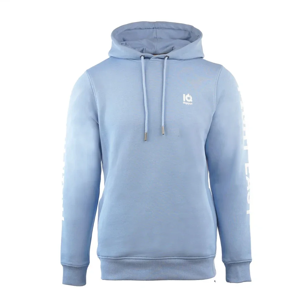 IQ Training Hoodie 3.0 unisex - "Train Hard" - Ice Blue