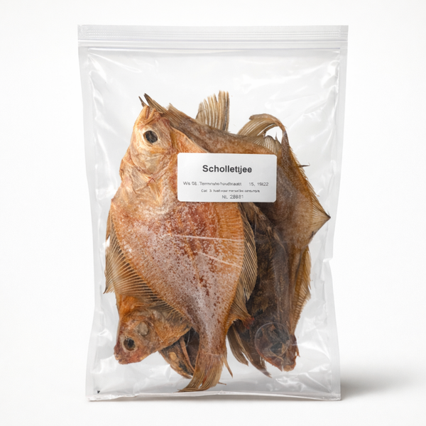 Scholletjes – Vriesgedroogde kleine schol (NL) 150gr