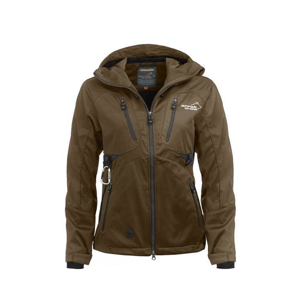 Arrak Akka Softschell Jacket women brown