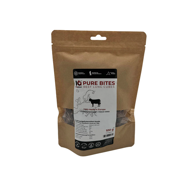IQ Pure Bites Lung Cubes 100gr