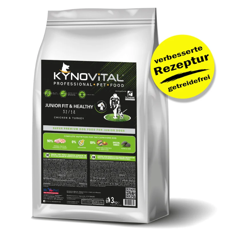 KYNOVITAL Junior Fit & Healthy 32/18 - 3 kg