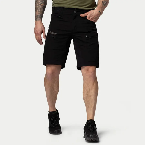 BN006 Wandelshort Heren Jet Black