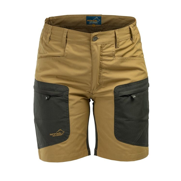 Arrak Stretch Shorts dames Khaki
