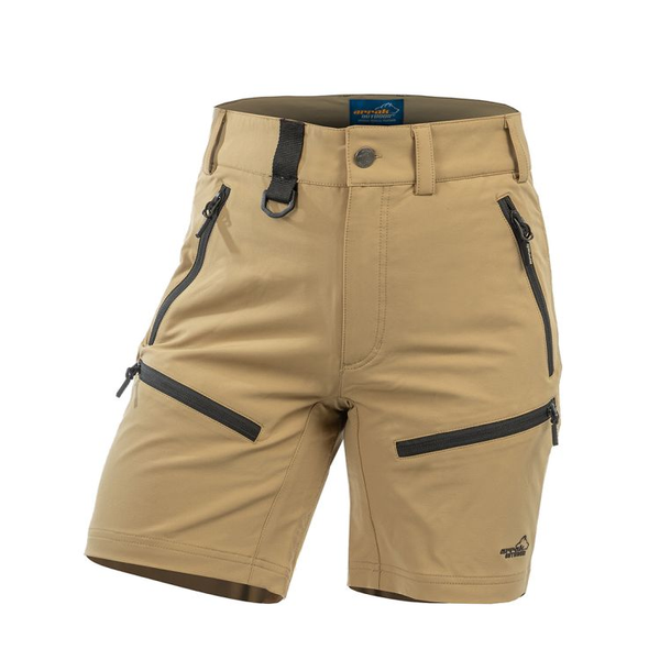 Arrak Motion Stretch Shorts Women khaki