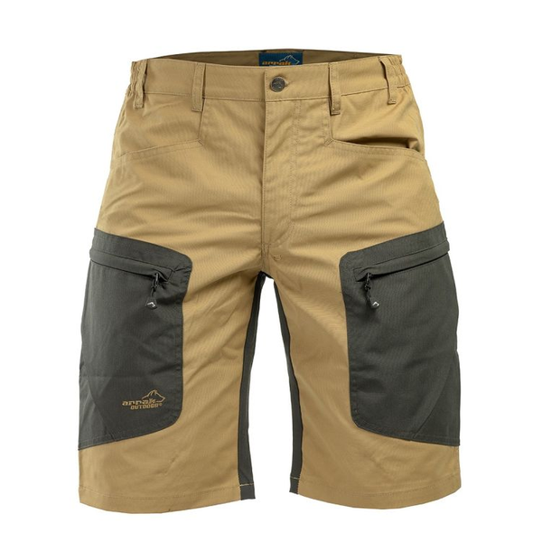 Arrak Stretch Shorts heren Khaki