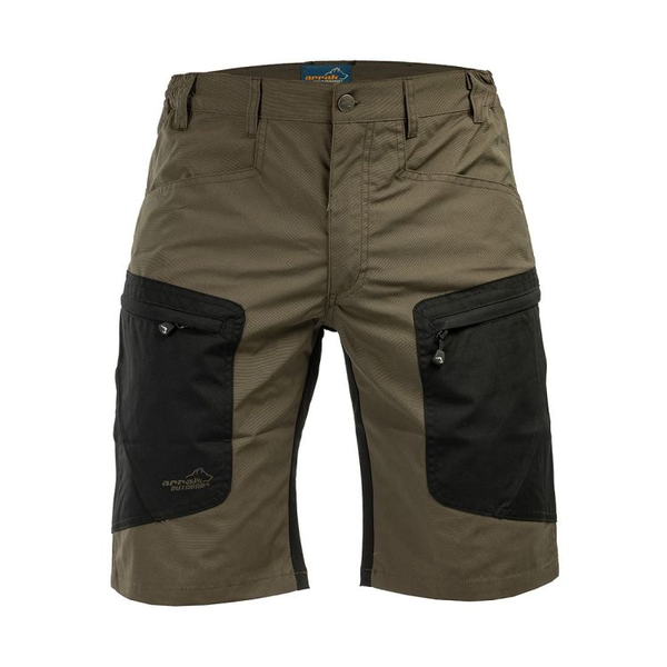 Arrak Stretch Shorts heren bruin