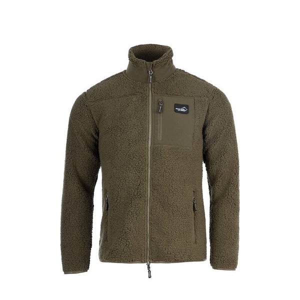 Arrak Sherpa men's Fleece Jacket Olive