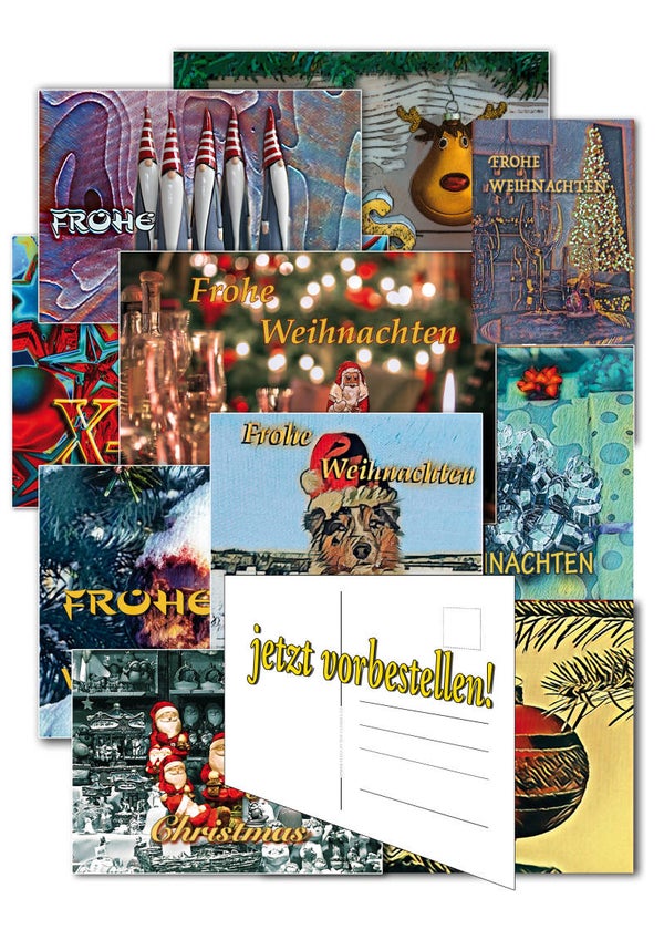 POSTKARTEN-SET "WEIHNACHTS-EDITION 2023"