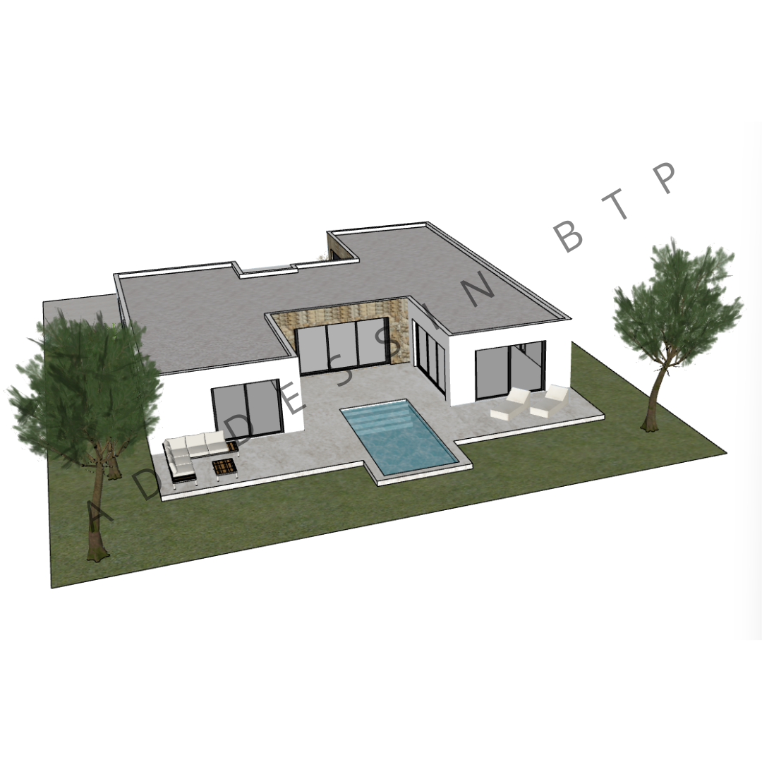 Tessa - Plain-pied - 147m² - 3 chambres