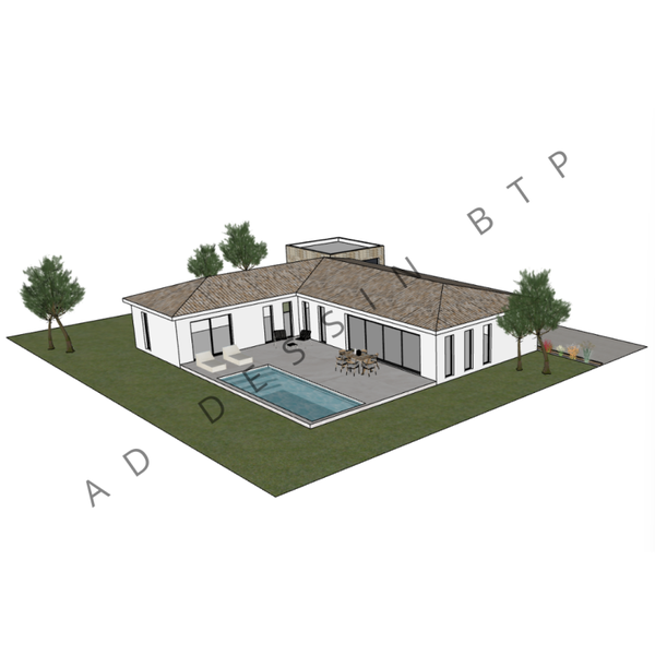 Doria - Plain-pied - 149m² - 3 chambres