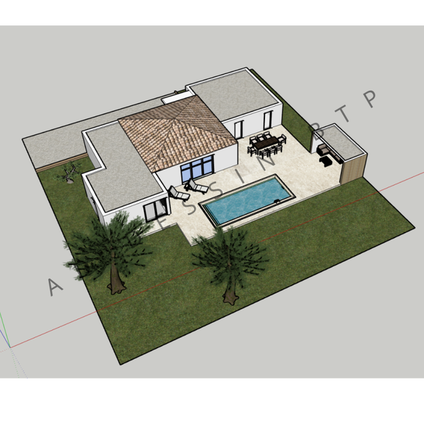 Julia - Plain-pied - 124m² - 3 chambres