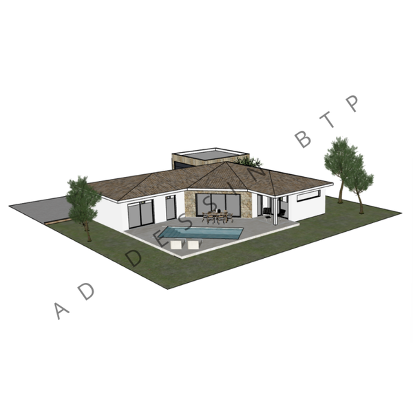 Agata - Plain-pied - 140m² - 3 chambres