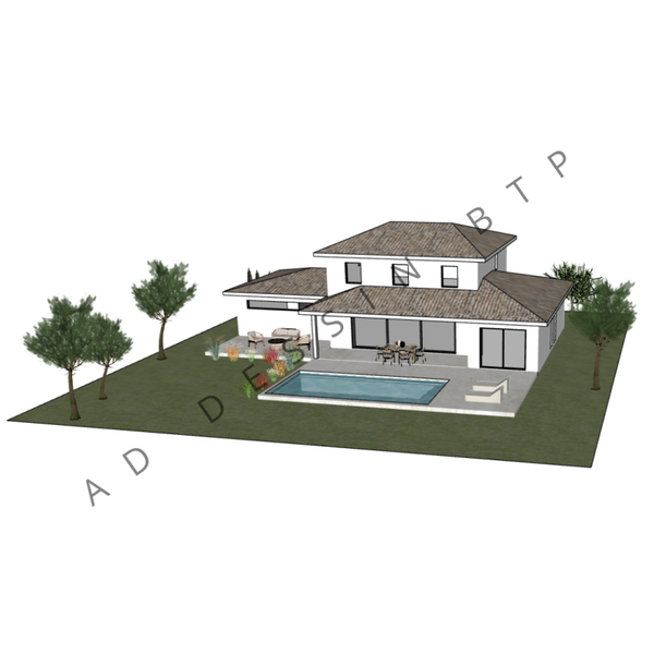 Alba - R+1 - 149m² - 5 chambres