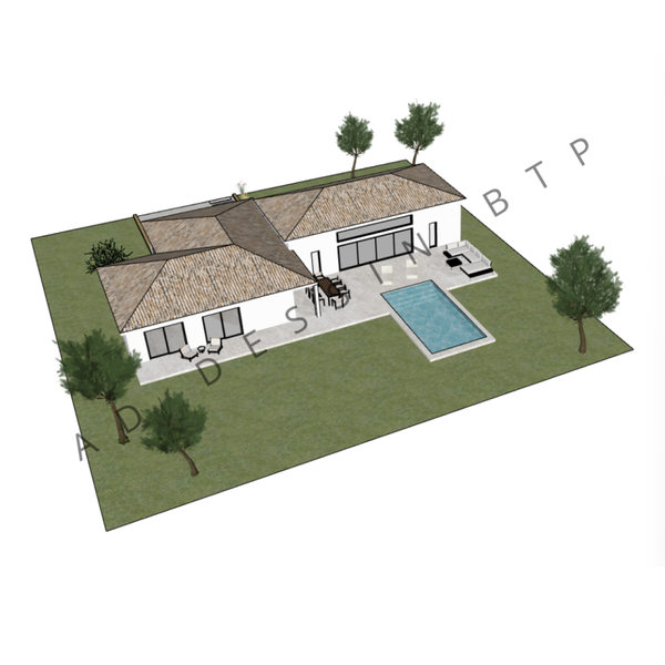 Emilia - Plain-Pied - 146m² - 3 chambres