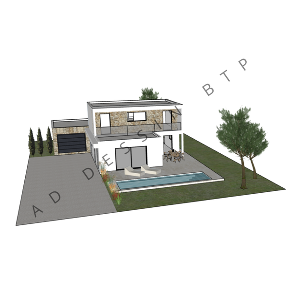 Adria - R+1 - 130m² - 3 chambres