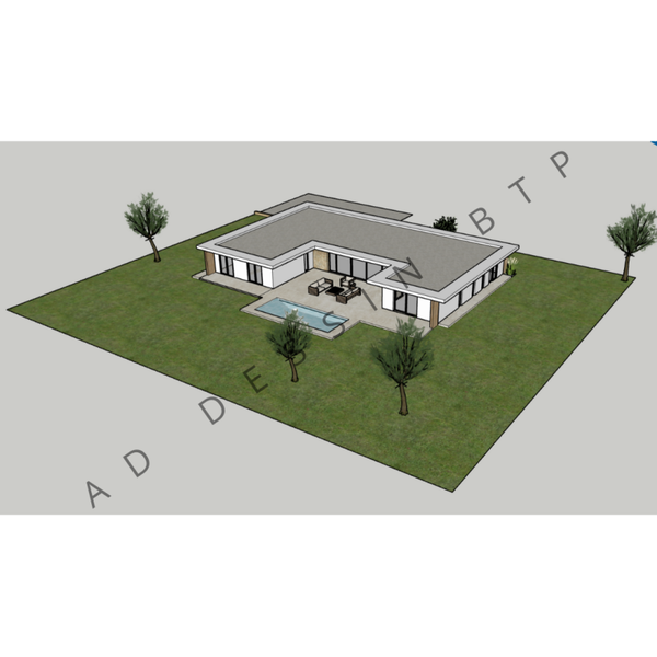 Alma - Plain-pied - 149m² - 5 chambres