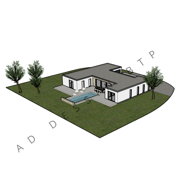 Mila - Plain-pied - 149m² - 3 ou 4 chambres
