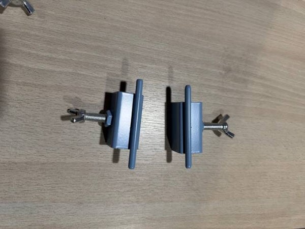 spantklem/draadklem tbv draad per 2 stuks verpakt