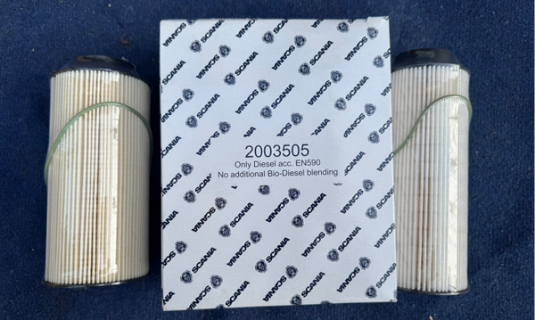 Original Scania Kraftstofffiltern 2003505, 1865227, 1736251